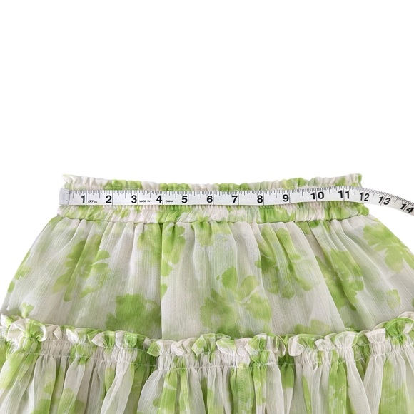MISA Los Angeles Marion Skirt Honeydew Blossom - Picture 10 of 11